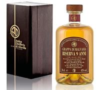Grappa di Malvasia Invecchiata 9 Anni Riserva Altavilla di Mazzetti 70cl 45% vol in cofanetto di legno