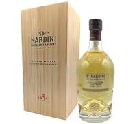 Nardini Grappa Riserva 5 ANNI 42% Vol. 0,7l in Holzkiste