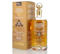 Grappa Riserva AnticaCuvée 70cl Nonino - Grappa Invecchiata in Barriques e Piccole Botti - Distillato Artigianale Italiano - Gusto Morbido, Vanigliato e Complesso - Made in Italy Premium