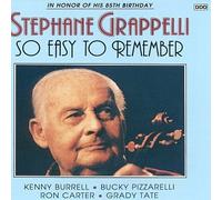 Grappelli, Stephane - So Easy to Remember