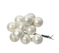 Grappolo di Palline in Vetro Colore Bianco