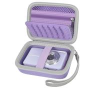 Grapsa Custodia digitale per fotocamera CAMKORY/Kodak Pixpro/per VAHOIALD/per Sony DSCW800 830 / per Canon PowerShot 180 190. Supporto per fotocamera Vlogging e accessori (solo custodia), Lilla