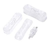 GRARRO 2 interruttori di cablaggio in plastica trasparente per lampada da comodino