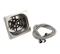 GRARRO Cup Washer, acciaio inox automatico per la pulizia del vetro Rinser Bar Rinser Glass Rinser, accessorio per lavandino