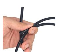 GRASAKY 0,15 mm 0,2 mm 0,3 mm 1 metro Tubo in PTFE L Tipo 150 V Spessore parete Capillare in PTFE Trasporto(Nero,1.93x2.33mm)