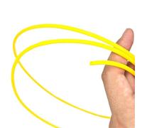 GRASAKY 0,15 mm 0,2 mm 0,3 mm 1 metro Tubo in PTFE L Tipo 150 V Spessore parete Capillare in PTFE Trasporto(Yellow,3x3.4mm)