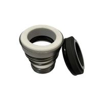 GRASAKY Guarnizione meccanica serie 155B da 10 mm a 40 mm di diametro interno in carbonio-ceramica NBR, guarnizione for albero pompa acqua a molla singola albero rotante(18MM ID)