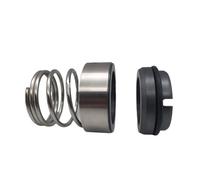 GRASAKY Guarnizioni meccaniche serie 551C, guarnizioni for alberi pompa acqua olio a molla singola con anello stazionario in carburo di silicio G9 albero rotante(18mm ID)