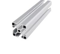 GRASAKY Linea di assemblaggio automatica del profilo in alluminio con foro a doppia fessura for fiori di prugna standard europeo 4040, telaio for acquario 40x40mm in alluminio Quadro(950mm long)