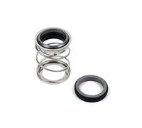 GRASAKY Tenute meccaniche serie T2 0,5" 0,625" 0,875" 1" 1,125" Pompa acqua a molla singola Guarnizione albero Parti di tenuta(0.875 inch 22.225mm)