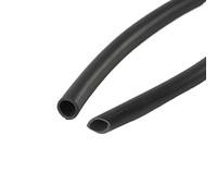GRASAKY Tubo dell'acqua for l'irrigazione Tubo in gomma fluorurata nera resistente alla corrosione 2mm 3mm 4mm 5mm 6mm 25mm Trasferimento goccia(5 meter 6x9mm)