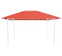 GRASEKAMP Qualität seit 1972 Tetto di Ricambio per Gazebo da Giardino Anticato, 3 x 4 m, Colore: Terra