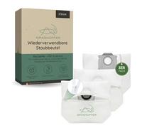 GRASHÜPFER Sacchetti riutilizzabili per Roborock S8+ e S8 Pro Ultra, S7 Pro Ultra, Max Q5 Max+ e Q7 - L'alternativa sostenibile (Ecovacs)