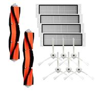 GRASKY Accessori/Adatto per Xiaowa E2 E20 E202-03 Robot Aspirapolvere Kit parti lavabili Main Side Brush Filter Wheel Brush Cover Shell (colore: C)