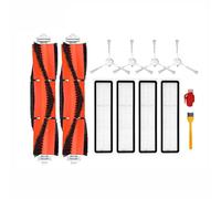 GRASKY Parti di ricambio per aspirapolvere accessori/adatto per Xiaomi Dreame D9 Bot L10 Pro filtro HEPA spazzola laterale principale kit panni mocio ricambi robotici (colore: arancione)