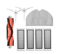 GRASKY Spazzola principale lavabile filtro HEPA spazzola laterale panno panno kit/adatto per Xiaomi Mi Vacuum 1st 1s Robot Roborock S50 S51 S55 S6 parti (colore: come da immagine-17)