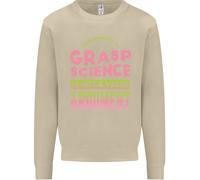 Grasp Science Divertente Geek Nerd Fisica Matematica Uomo Felpa Maglione