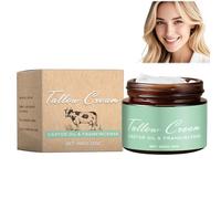 Grass-fed Beef Tallow Balm with Frankincense Cream,Grass-fed Beef Tallow with Frankincense Oil&Castor Oil,All-Natural Moisturizer for Face&Body,Deep Hydration,Skin Nourishment and Brightening (1 PCS)