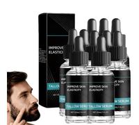 Grass Fed Beef Tallow Siero viso idratante - Balsamo di sego montato, per uomini e donne, burro idratante per la pelle per il corpo per uomini, cura della pelle idratante viso per uomini e crema mani