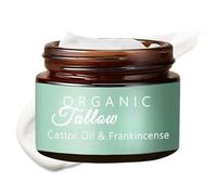 Grass-fed Beef Tallow With Frankincense Oil & Castor Oil, Sego Di Manzo Organico Alimentato Ad Errba Per La Pelle, Sego Di Manzo All'olio Di Ricino All'incenso Per La Pelle Idratante