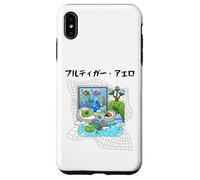 Grass Fun UI UX Designer Computer retrò Frutiger Aero Custodia per iPhone XS Max