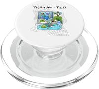 Grass Fun UI UX Designer Computer retrò Frutiger Aero PopSockets PopGrip per MagSafe