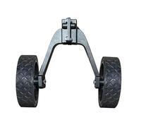 Grass Trimmer Auxiliary Wheels - 12.2In Removable Lawnmower Wheels | PP Lawn Mower Helper Wheel | For Garden Trimming, Yard Maintenance, Outdoor Cutting, And Easy Handling Use