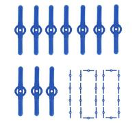 Grass Trimmer Replacement Line - 100pcs Straight Cutter Refill for Garden Yard Tools | Nylon Flexible Bladed with Flexible Design, Cutting Accessories for Lawn Care Backyard Landscaping Home Farm