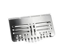 Grassa per Barbecue, impedisce la penetrazione di residui di Cibo, Resistente alla ruggine, Accessorio per Barbecue Facile da installare, per Campeggio, Barbecue, terrazza, Picnic in Spiaggia