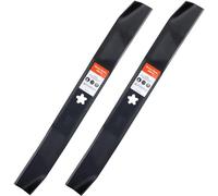 Grasscool 134149 - Set di lame per pacciamatura da 106,7 cm, per tosaerba Craftsman LT1000, LT2000, YS4500, Husqvarna Poulan Pro, 422719, 777134149, 424752, 532134149, stella a 5 punte Confezione da 2