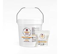GRASSELLO DI CALCE IN SECCHI 22 KG TINTA TEMPERA PITTURA + AMIDO RISO WAXY + RICETTE PER PITTURA CALCE