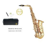 Proel Grassi GR SAL700 Sassofono Contralto School Laccato Chiave Mib + Custodia