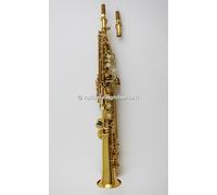 GRASSI SSP800 SASSOFONO SAX SOPRANO DRITTO LACCATO SP 800 ASTUCCIO E ACCESSORI