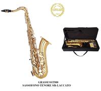 GRASSI SST900 SASSOFONO TENORE SIb LACCATO TENOR SAX + ASTUCCIO E ACCESSORI