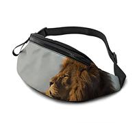 Grassland Lion Print, da allenamento unisex con cinturino regolabile per fitness jogging escursionismo viaggio