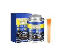 Grasso Al Litio 100g - Lubrificante Multiuso Bianco Con, Pennello per Ingranaggi Industriali, Adatto Catene, Cuscinetti Cerniere | Multipurpose Outdoor Indoor Utility Innovative Design Stable