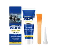 Grasso Al Litio Bianco,Lubrificante per Cuscinetti Resistente ad Alta Temperatura - Crema Lubrificante per Ingranaggi Auto,per Proprietari Auto Meccanici Garage Tecnici Parti Manutenzione