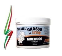 GRASSO AL LITIO MULTIUSO LUBRIFICANTE - PROTETTIVO - IDROFUGO -500ml " SIGILL " MADE IN ITALY