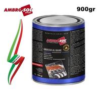 GRASSO AL RAME 900 gr LUBRIFICANTE PROTETTIVO ALTE TEMPERATURE FRENI AMBRO-SOL