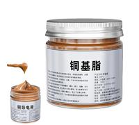 Grasso al rame antigrippante - Lubrificante portatile da 100 g | Grasso multiuso per freni per auto, lubrificante per bulloni e mozzi del cambio, efficace antigrippante per applicazioni