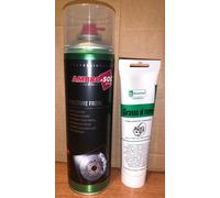 Grasso al rame scuro x freni da 150ml + Pulitore Freni & Frizioni da 500ml spray