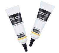 Grasso al silicone 2 Tubetti da 10g,Grasso in Silicone per Macchine da Caffè Automatiche,Grasso di Tenuta per Giocattoli Torce Elettriche,per Guarnizione O-Ring,Macchine da Caffè