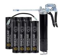 Grasso Alta Temperatura LC2 MANNOL 8 X 400 G + Pressa Per Grasso