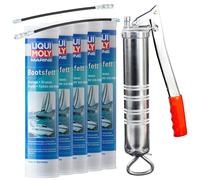 Grasso Barca Marine Impermeabile Liqui Moly 25043 5 X 400 G + Pistola Bocktec