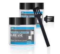 Grasso Bianco al Litio - 114g Lubrificante Multiuso per Uso Marino, Industriale e Domestico, Grasso per Auto Alta Temperatura con Spazzola, Ideale per Macchinari Frenanti, Cuscinetti, Ingranaggi