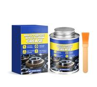 Grasso bianco multiuso al litio per il fai da te | Facile da applicare, non cola | Adatto per auto, porte e attrezzature da esterno | 100 g