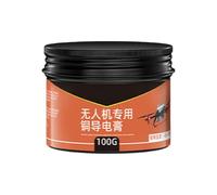 Grasso Conduttivo,Grasso 100g Resistente ad Alta Temperatura - Lubrificante Conduttivo per Attrezzature Marine Automotive Macchinari Industriali Mozzi Ruota
