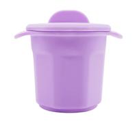 Grasso da cucina lattina con filtro - contenitore olio silicone con manico e coperchio, collettore di grassi durevoli per cucinare e friggere, separatore di grasso sicuro per lavastoviglie | Risparmio