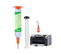 Grasso di montaggio per stampante di precisione, olio per siringa, silenzioso, cuscinetti a sfera, lubrificante, per incisione, stampante, accessori per interni, famiglia, amici, set di manutenzione