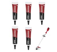 Grasso di velocità - Lubrificante per tosaerba 5pcs | Grasso di smorzamento per auto | Progettazione della filettatura 'ugello di rifornimento per taglierine di siepi, raccolta del tè